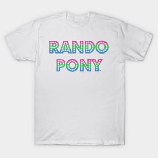 RandoPonyTM Marquee Polysexual Gradient T-Shirt